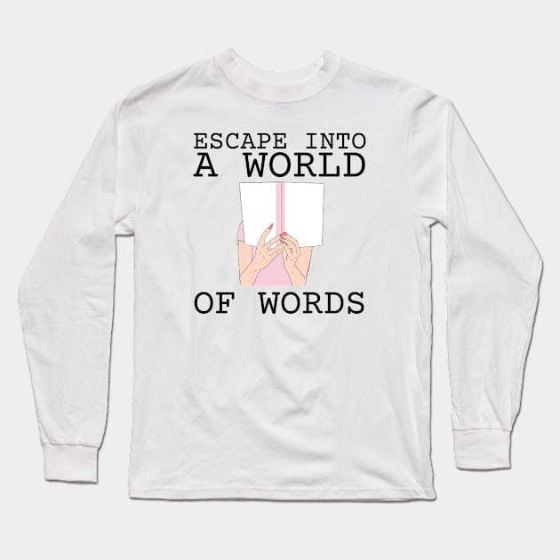 Reading Lovers Long Sleeve T-Shirt by HobbyAndArt